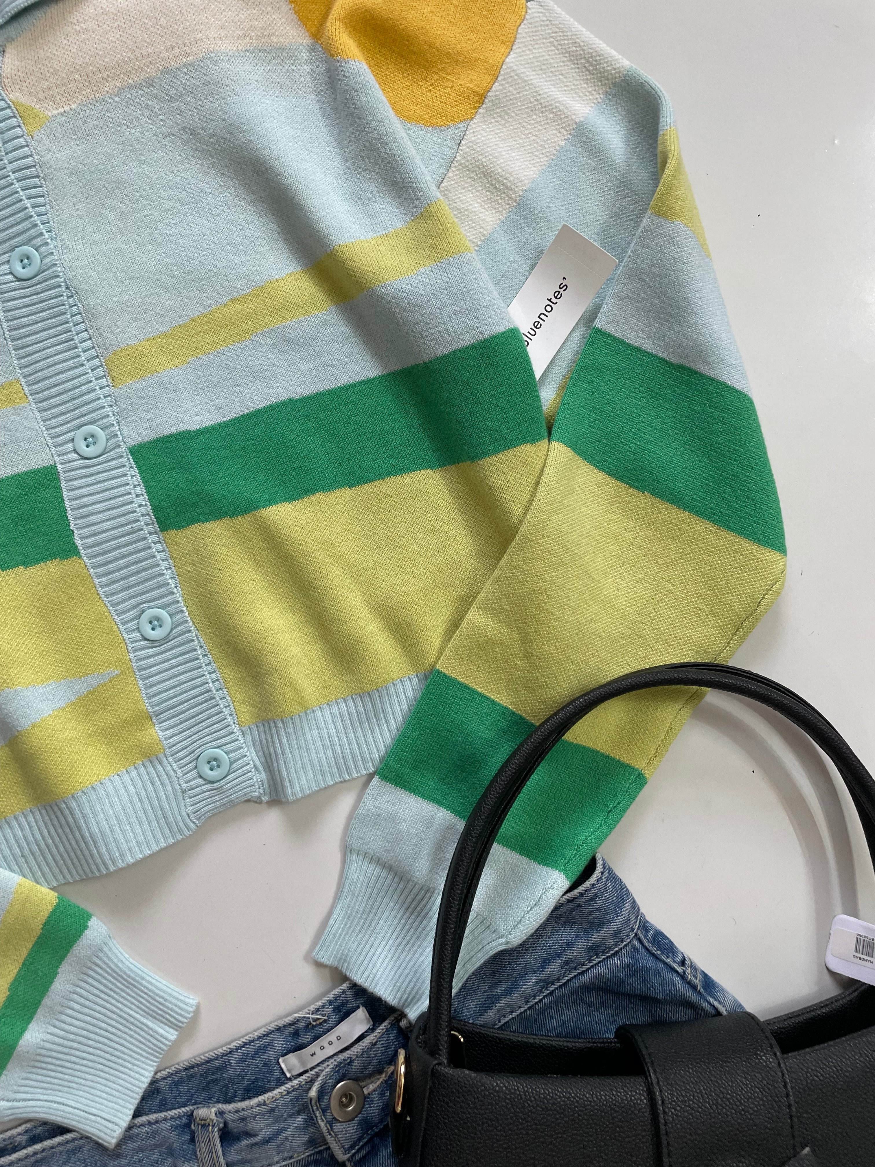 BLUENOTES SUNRISE LANDSCAPE SUPER DUPER SOFT CARDIGAN - Image 3