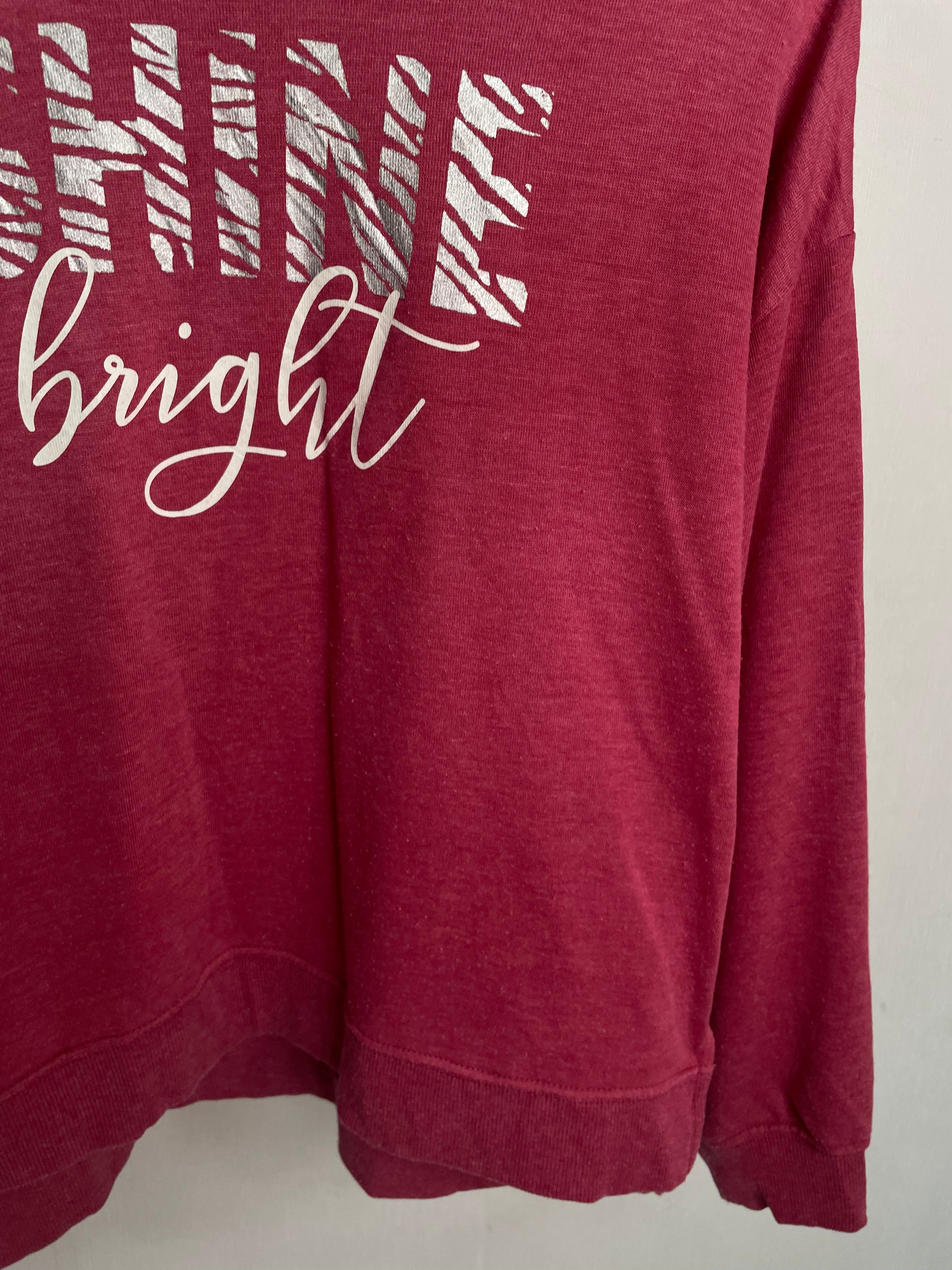 SHINE BRIGHT SWEATSHIRT - BUST 46 - Image 3
