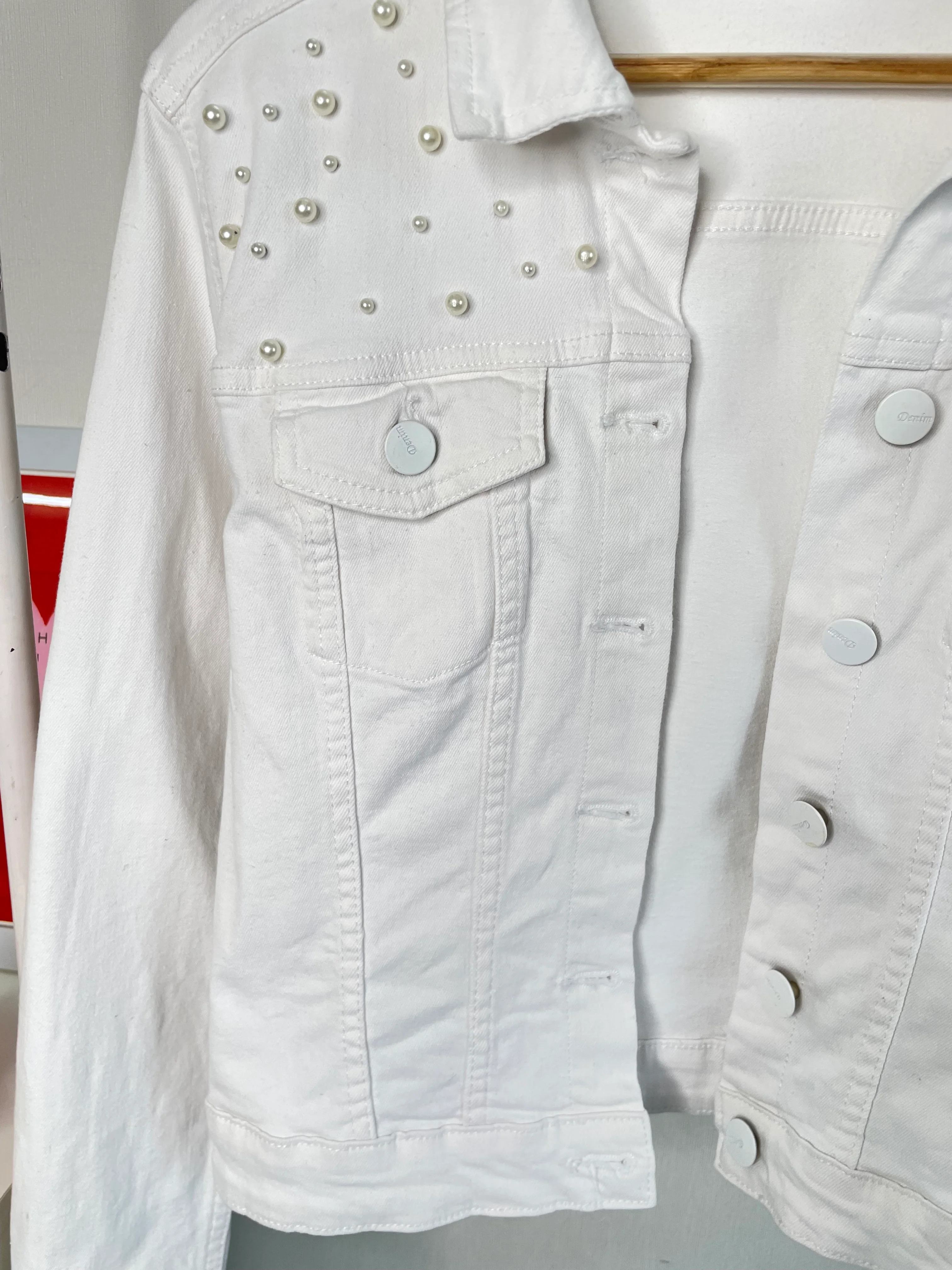 Denim Jacket-Bust 44 - Image 3