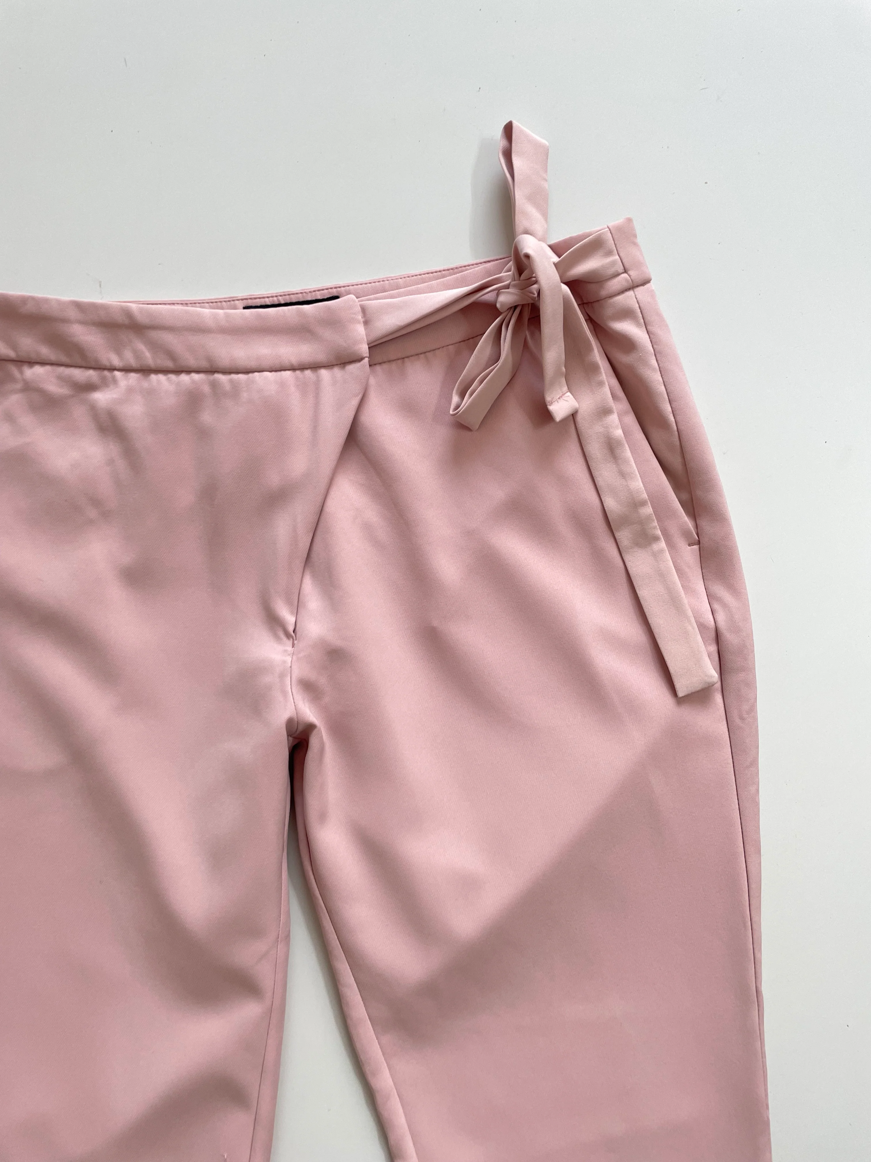 WARDROBE BABY PINK PANT - WAIST 36 - Image 3