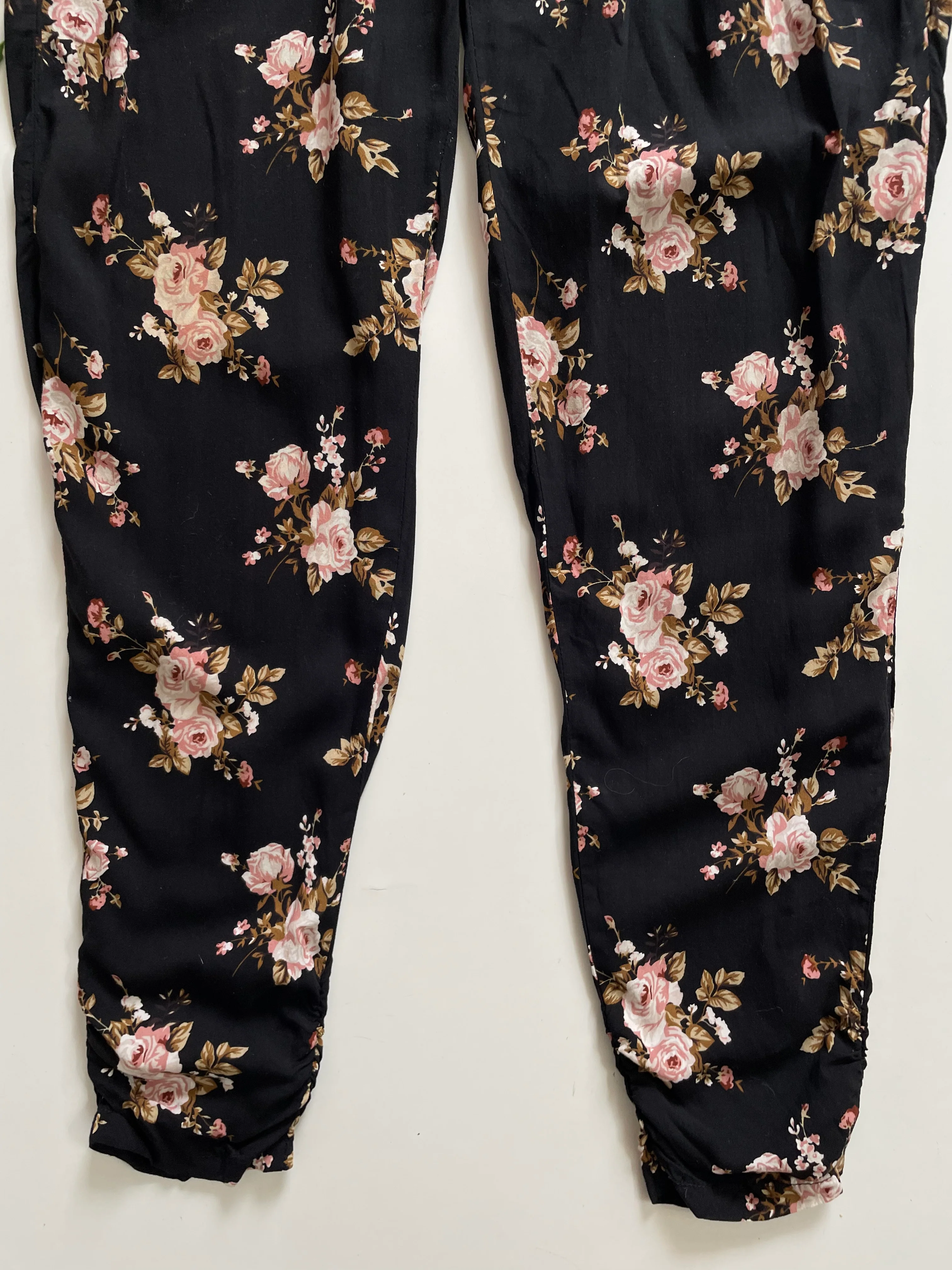 SEVENTYSEVEN ROSES BLACK COTTON PANTS - WAIST 28 to 32 - Image 3