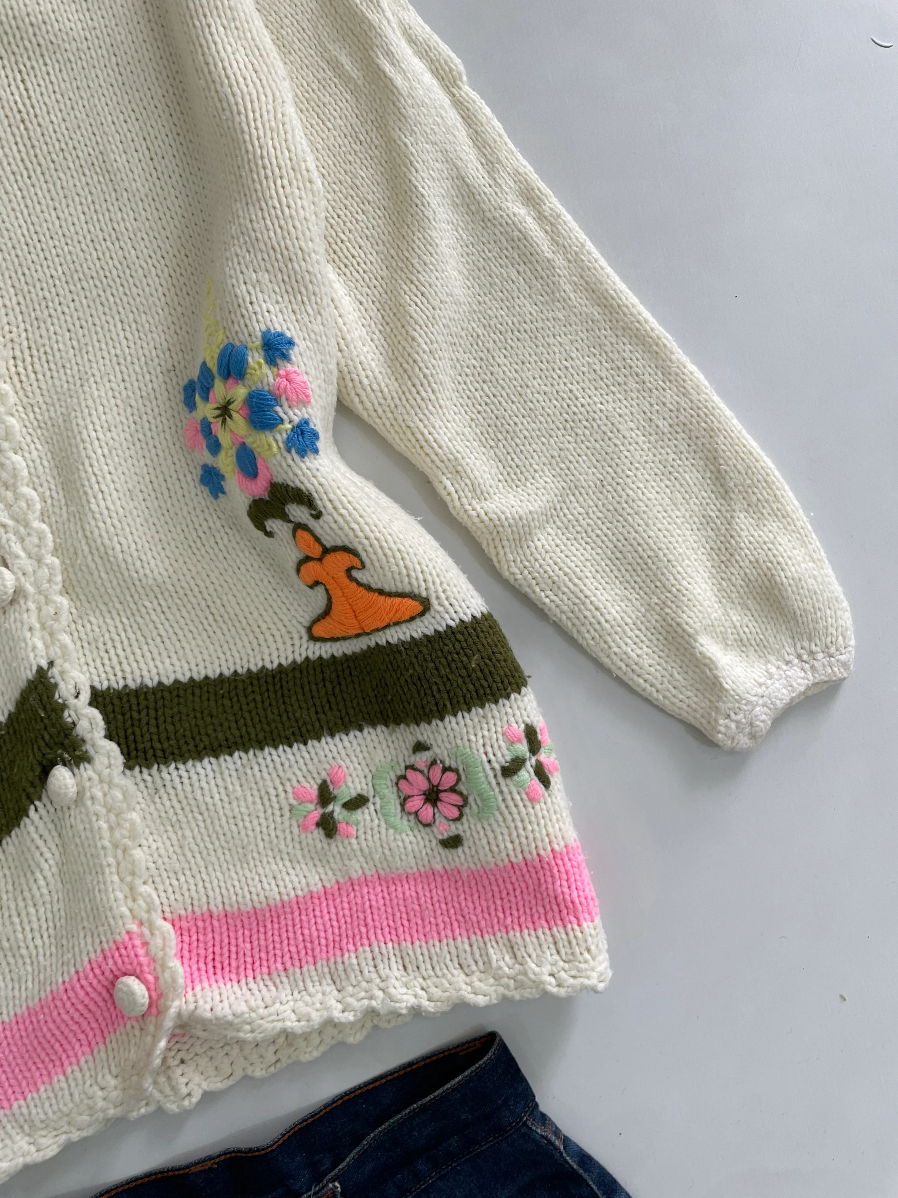 Chunky Cardigan-Bust 46 - Image 3